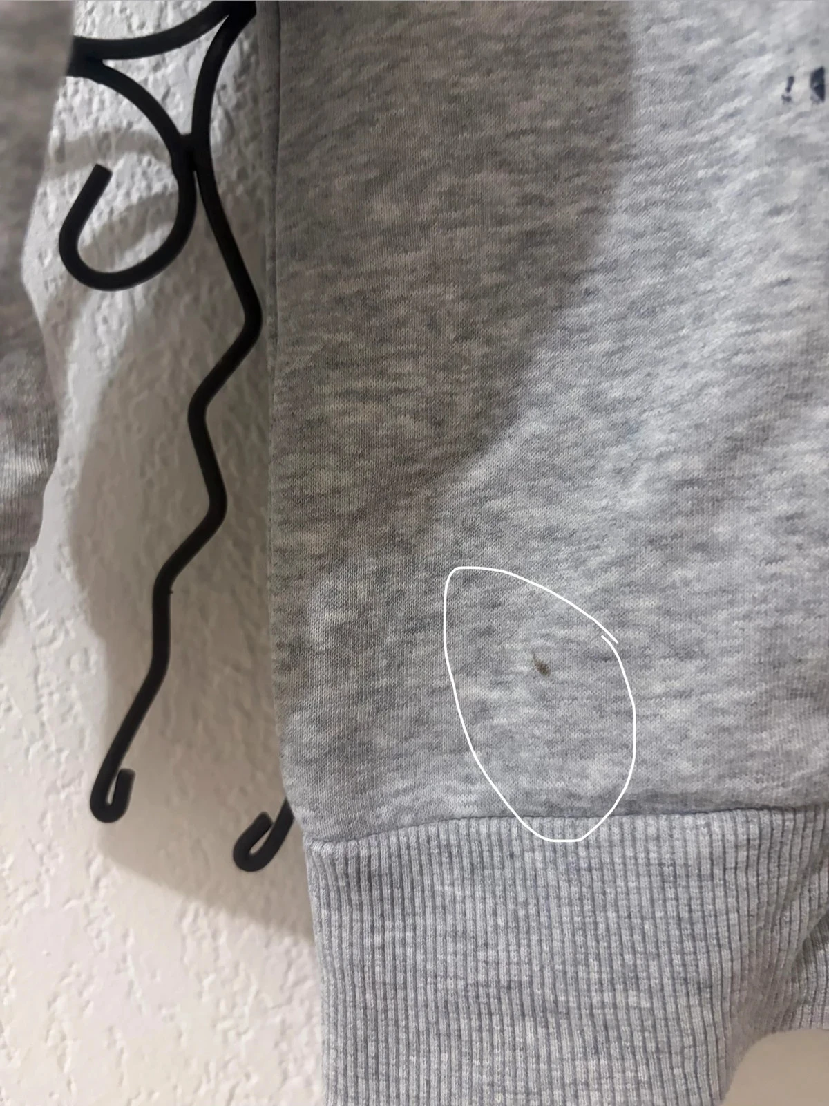 🔵 Gray Sweatshirt with BRAVE Courageous Print Size 7 Years – photo 8